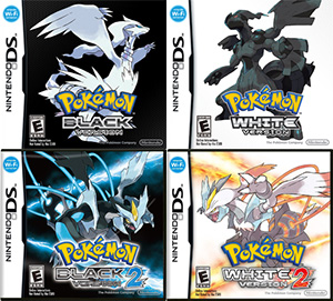 Download: Black, White, Black 2 e White 2 com patch – Pokémon Mythology